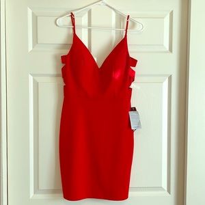 Jump Apparel Red Bodycon Dress